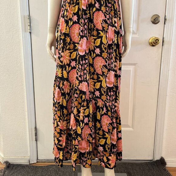 Soft Surroundings Woman's Floral Summer Marissa Tiered Maxi Dress 18P - Picture 6 of 8